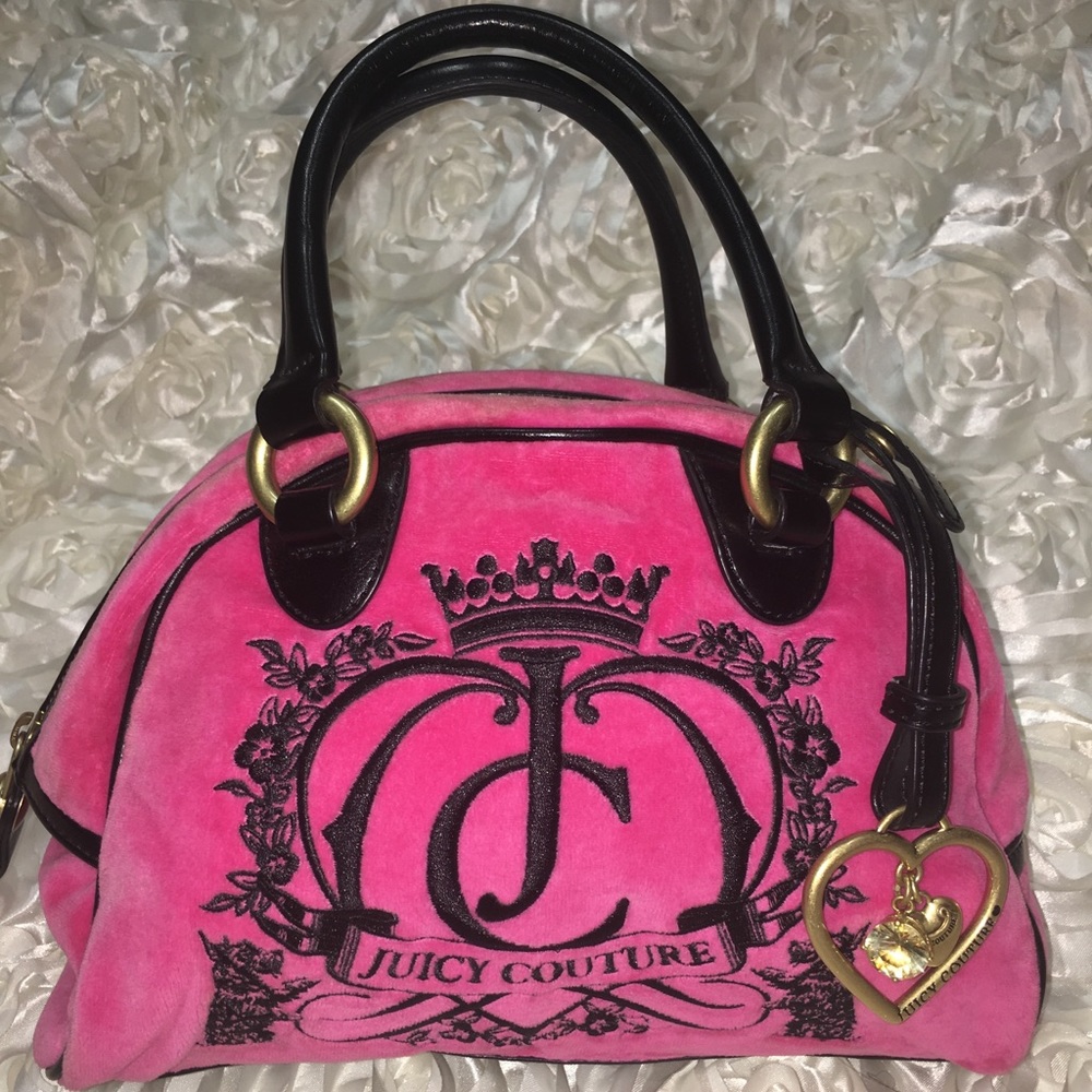 Juicy Couture Royal Crown Velour Bag